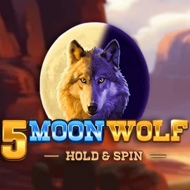 5 Moon Wolf slot visual from Apparat Gaming available on wonacokasino.com