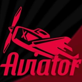 Aviator online game logo by Spribe on wonacokasino.com
