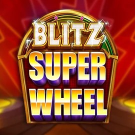 Blitz Super Wheel slot logo by Pragmatic Play at Wonaco Casino