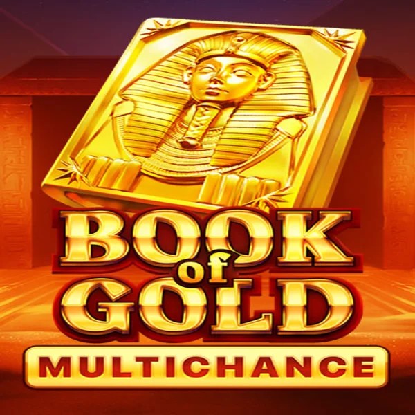 Book of Gold Multichance logo – Slots by Playson at Wonaco Casino
