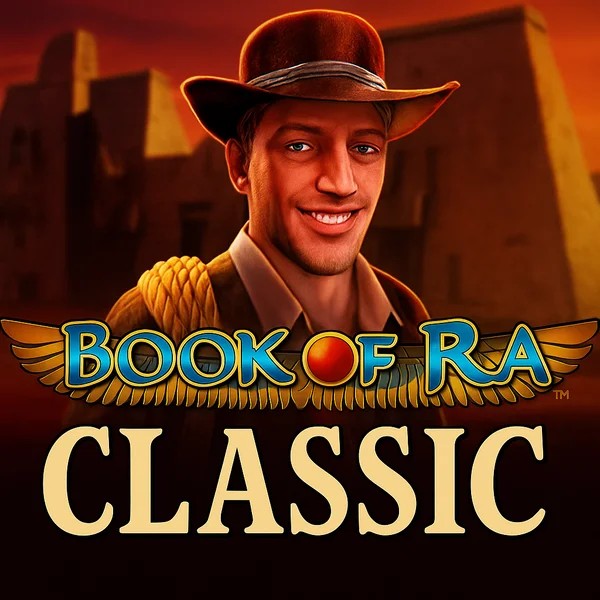Book of Ra Classic slot visual from Novomatic available on wonacokasino.com