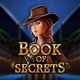 Book of Secrets logo – Slots by SYNOT Games at Wonaco Casino