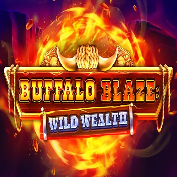 Buffalo Blaze Wild Wealth slot logo by OctoPlay at Wonaco Casino