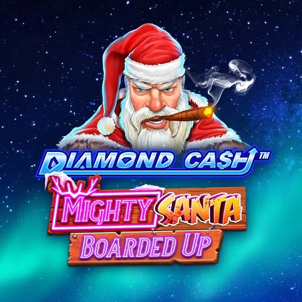 Play Diamond Cash Mighty Santa Boarded Up slot by Greentube on wonacokasino.com