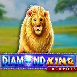 Diamond King Jackpots logo by SpinPlay Games Wonaco Casino