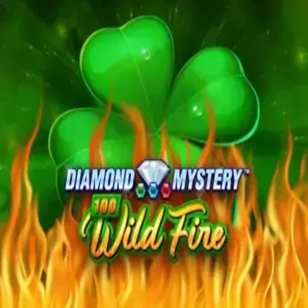 Diamond Mystery 100 Wild Fire online game logo by Greentube on wonacokasino.com