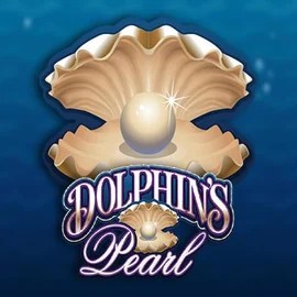 Dolphins Pearl online game logo by Novomatic on wonacokasino.com