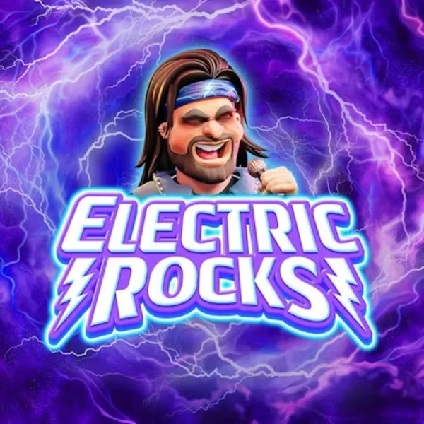 Electric Rocks by Inspired Gaming, showcased at wonacokasino.com – game logo