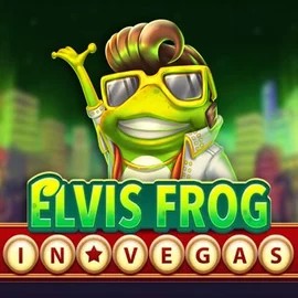 Elvis Frog In Vegas slot logo by BGAMING at Wonaco Casino