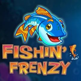 Fishin Frenzy by Blueprint Gaming, showcased at wonacokasino.com – game logo