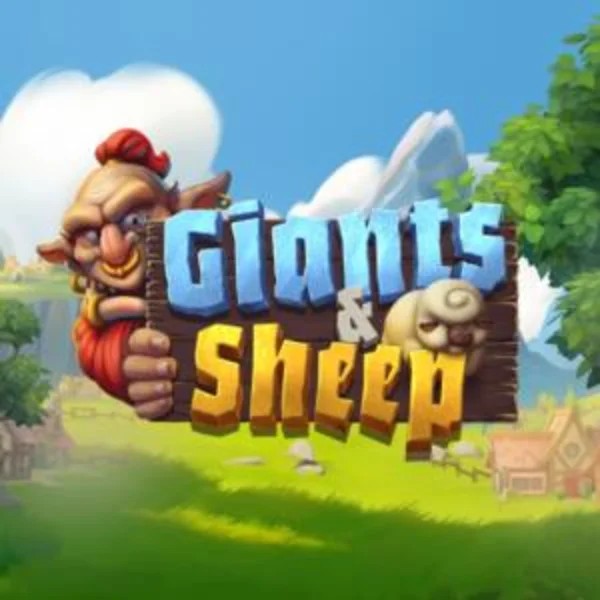 Giants and Sheep logo – Slots by Relax Gaming at Wonaco Casino