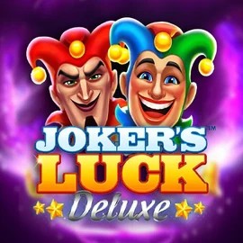 Jokers Luck Deluxe slot logo by Skywind Group at Wonaco Casino