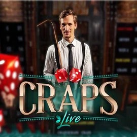 Live Casino logo of Live Craps from Evolution at Wonaco Casino