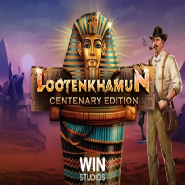 Loot'en Khamun the Dead Sea Scrolls slot logo by Win Studios at Wonaco Casino