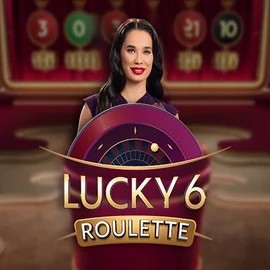 Lucky 6 Roulette online game logo by Pragmatic Play on wonacokasino.com