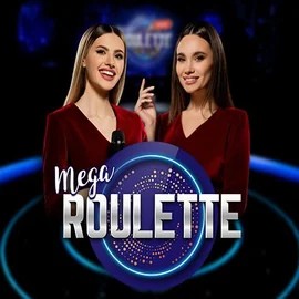 Official Live Casino logo: Mega Roulette by Pragmatic Play at Wonaco Casino