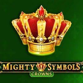 Mighty Symbols Crowns slot visual from Wazdan available on wonacokasino.com