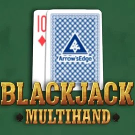 Multihand Blackjack online game logo by Pragmatic Play on wonacokasino.com
