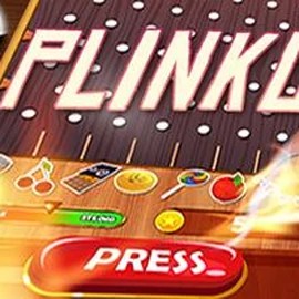 Plinko online game logo by BGAMING on wonacokasino.com