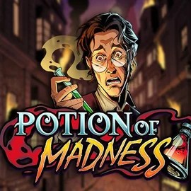 Potion of Madness slot logo by Play'n GO at Wonaco Casino