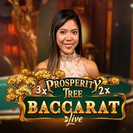 Prosperity Tree Baccarat logo by Evolution at Wonaco Casino