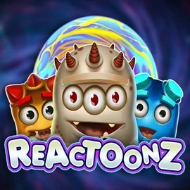 Reactoonz slot visual from Play'n GO available on wonacokasino.com