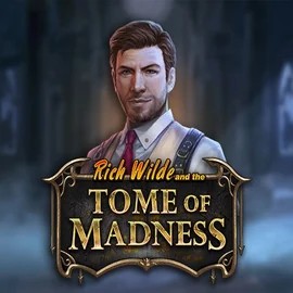 Official Slots logo: Tome of Madness by Play'n GO at Wonaco Casino