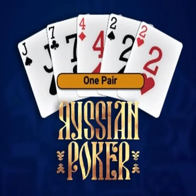 Russian Poker online game logo by OneTouch Games on wonacokasino.com