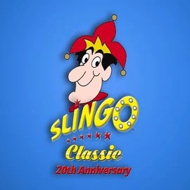 Slingo Classic 20th Anniversary slot visual from Slingo available on wonacokasino.com