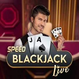 Speed Blackjack logo – Live Casino by Pragmatic Play at Wonaco Casino