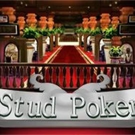 Stud Poker 3D slot logo by iSoftBet at Wonaco Casino