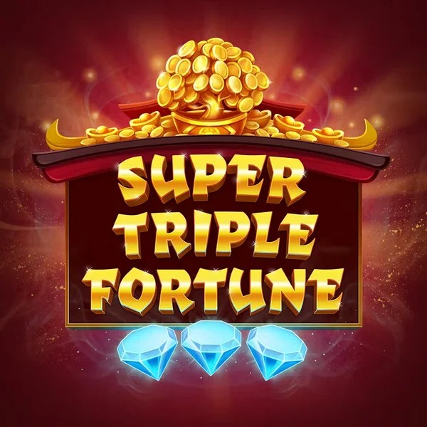Super Triple Fortune slot visual from Greentube available on wonacokasino.com