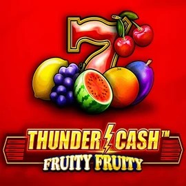 Thunder Cash Fruity Fruity slot logo by Novomatic at Wonaco Casino