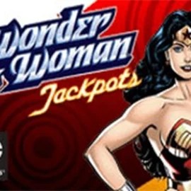 Wonder Woman Jackpots logo – Jackpots by Amaya at Wonaco Casino